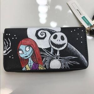 Handpainted Nightmare Before Christmas Wallet